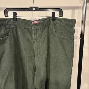 VINEYARD VINES 42x32 Green Corduroy Pants by Shep & Ian – 100% Cotton